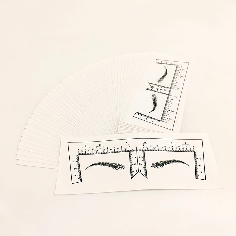 Disposable Eyebrow Ruler Stickers BL-00303