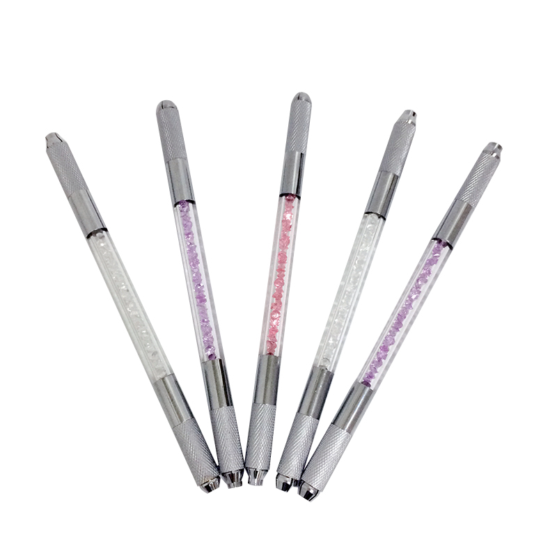 BoLin-Microblading Manual Pen Durable Two Sided Manual Eyebrow Pen