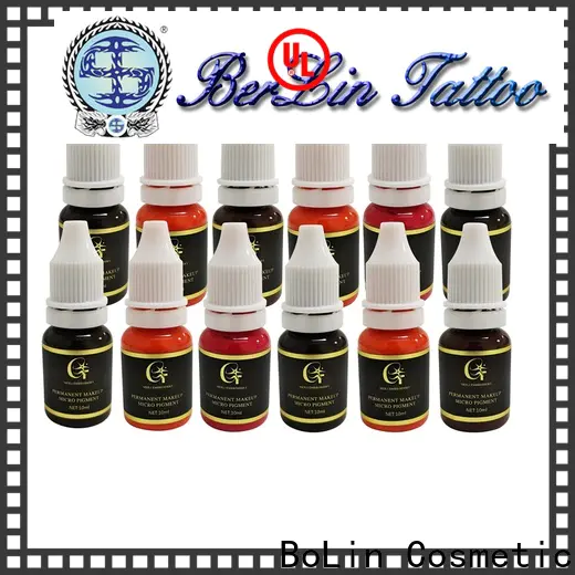 BoLin microblading pigments factory price for eyeliner