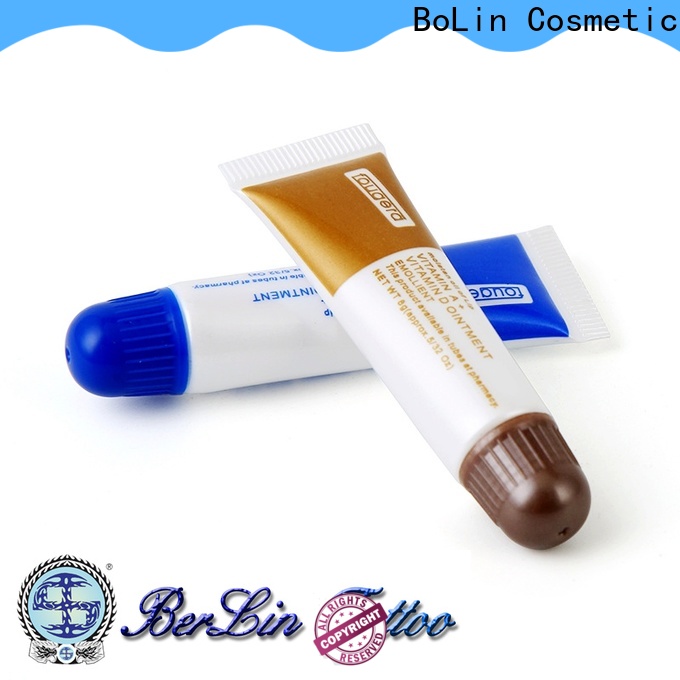 BoLin tattoo aftercare cream promotion for beauty academy