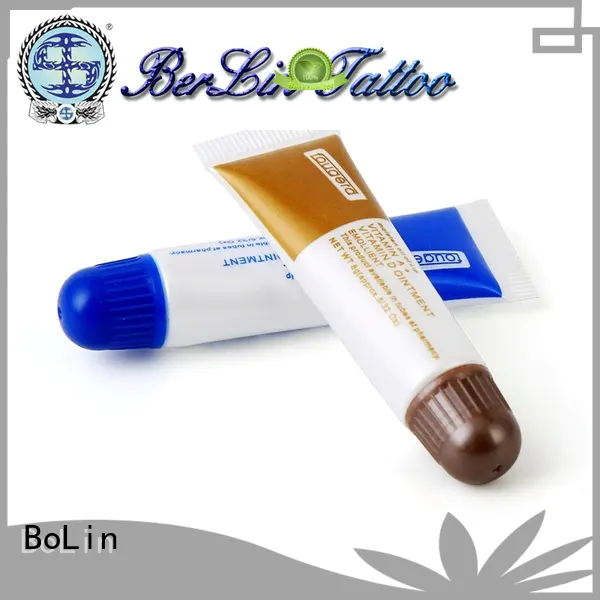 BoLin safe tattoo aftercare cream promotion for beauty academy