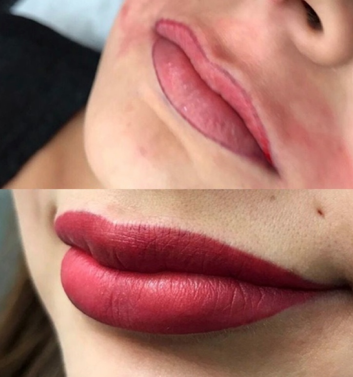 BoLin-The Third Function Of The Permanent Makeup Tattoo - Lip Liner Full Lip Color