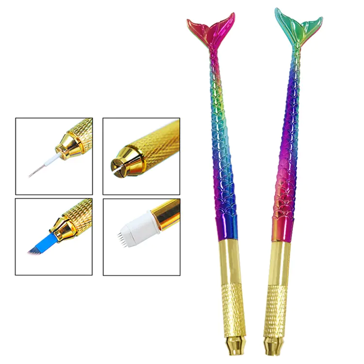 Mermaid Design Lightweight Eyebrow Microblading Pen