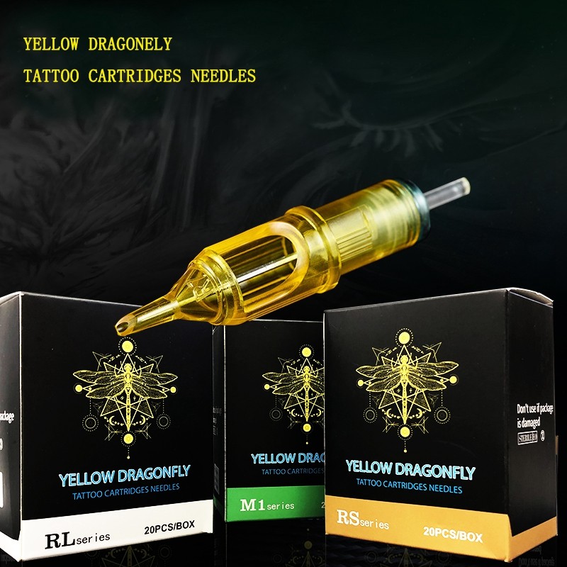 product-BoLin-Yellow Dragonfly Permanent Makeup Cartridge Needle BL-J40-img